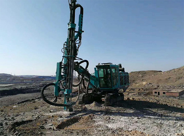 PK国际领先品牌,山河智能露天液压钻车再交完美答卷