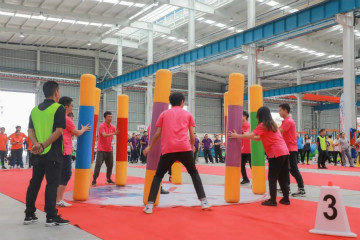 山河智能举办21周年庆祝表彰会暨趣味运动会