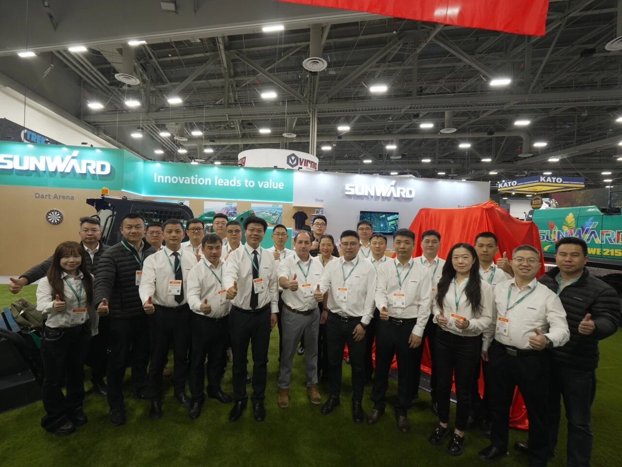 山河智能闪耀2026美国拉展，新品首发引关注