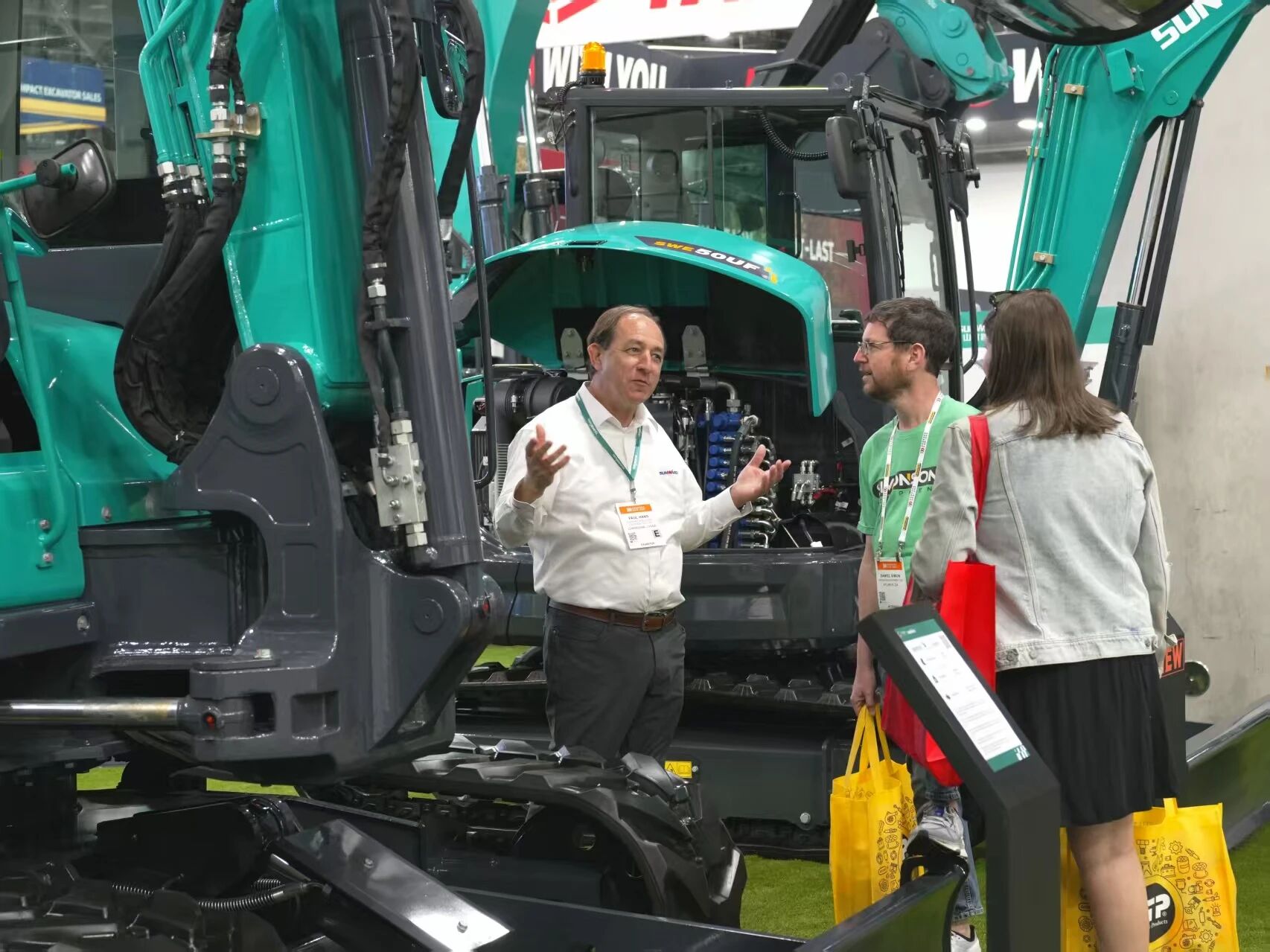 2026美国拉展圆满收官，山河智能高端定制再获认可！